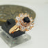 Hb 1449 Rose gold plated Ring(B)